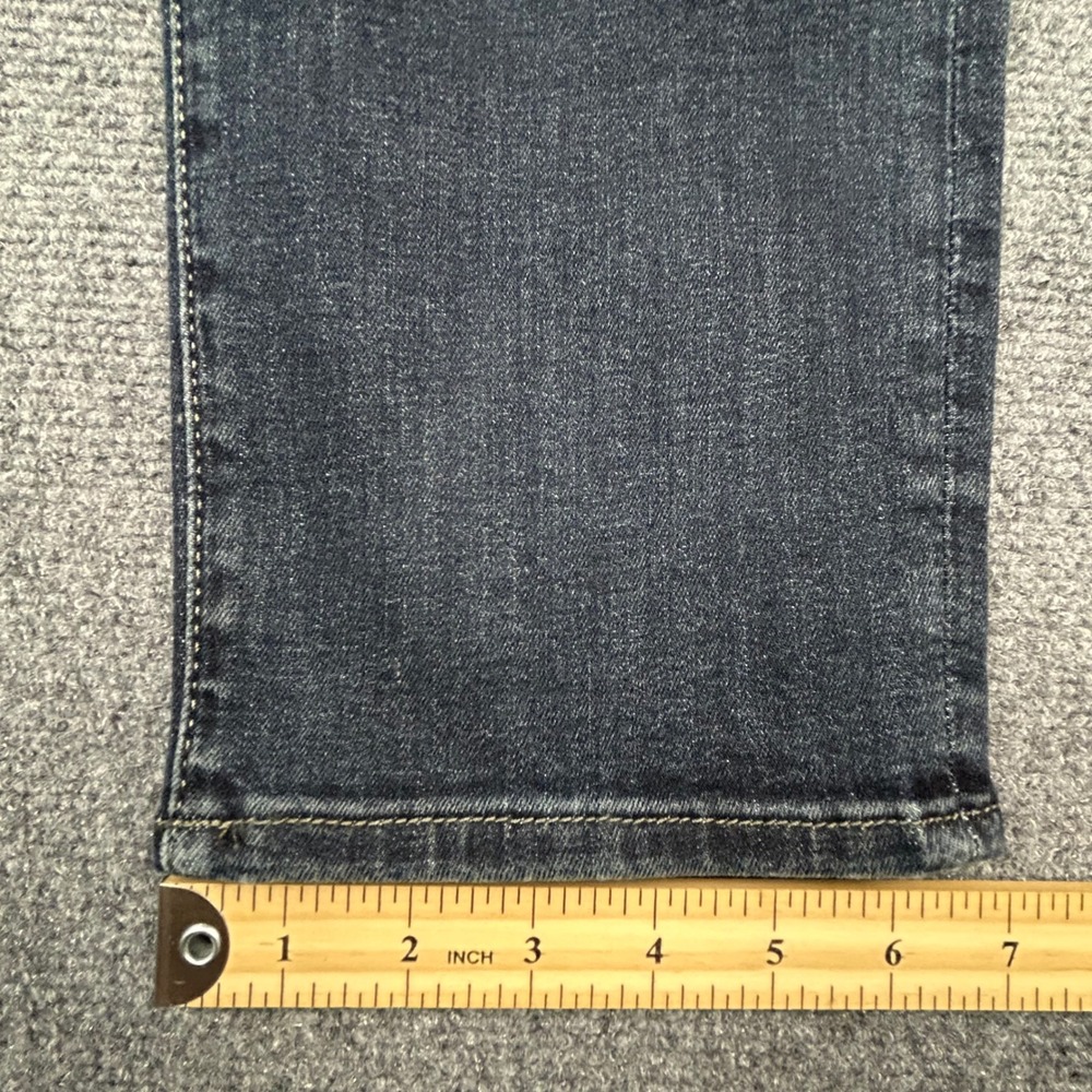 Lee Extreme Motion MVP Jeans Mens 38x29 Blue Dark Wash Slim Taper Denim Pants - Picture 12 of 13